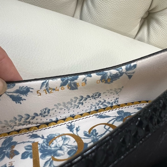 New in Box Gucci Black Leather Shoes Flats Ballerina 38 Python Bows - Picture 4 of 7